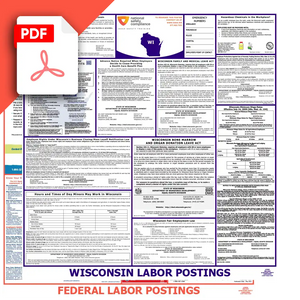 Wisconsin & Federal Labor Law Posters PDF Downloads