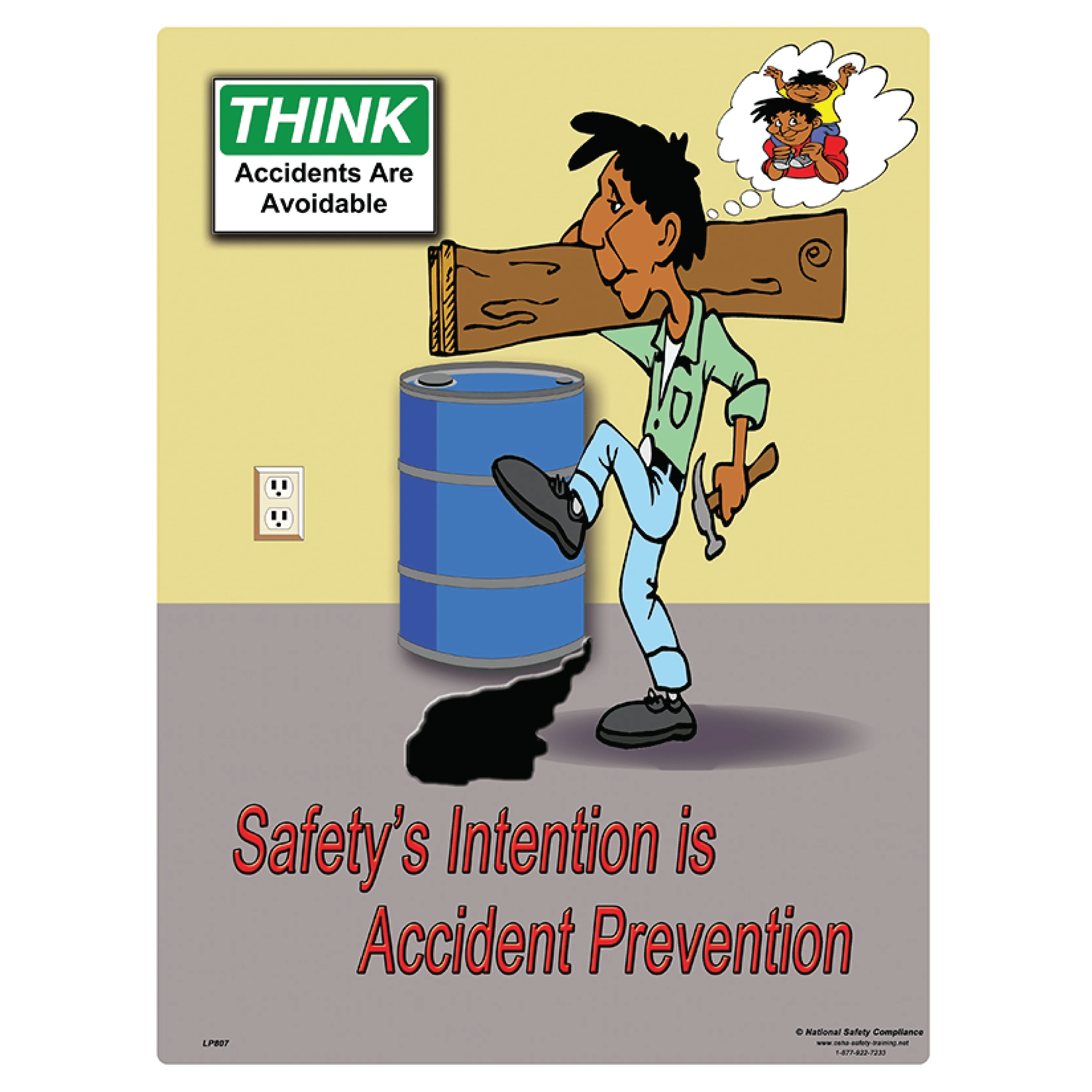 Accident Prevention Safety Poster