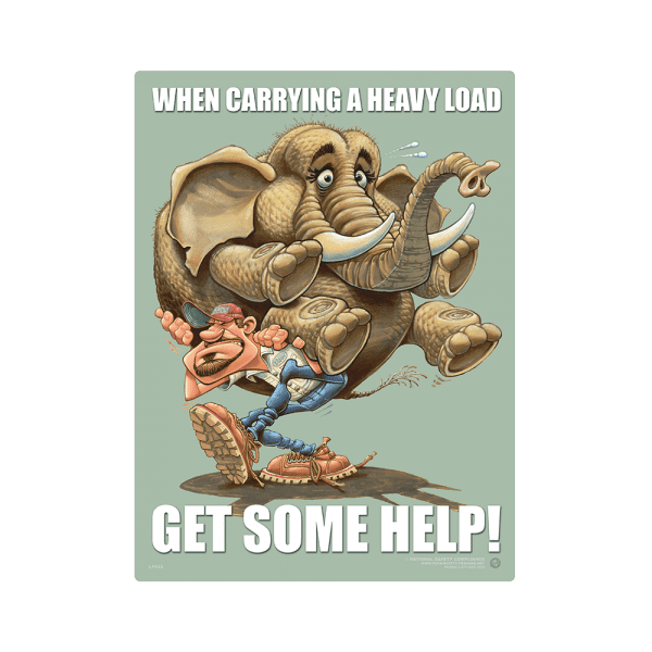 Get Some Help Safety Poster