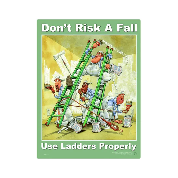Ladder Safety Poster