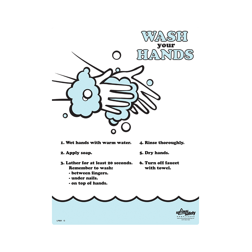 Hand Washing Poster