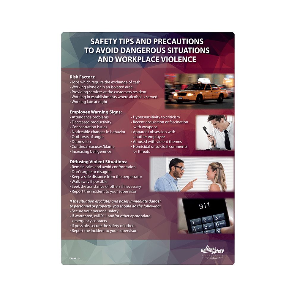 Workplace Violence Poster