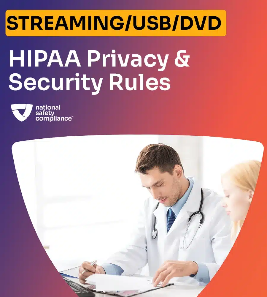 HIPAA Privacy and Security Rules Training Course Video Kit