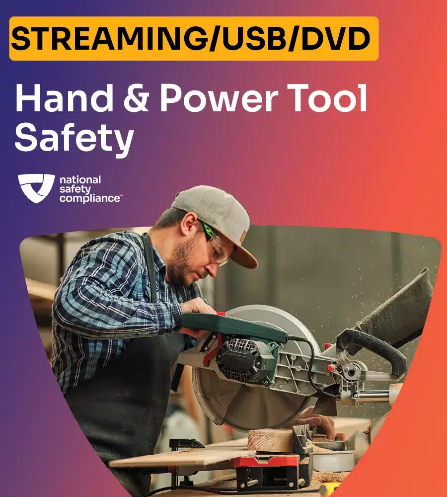 Hand & Power Tool Safety Training Course Video Kit