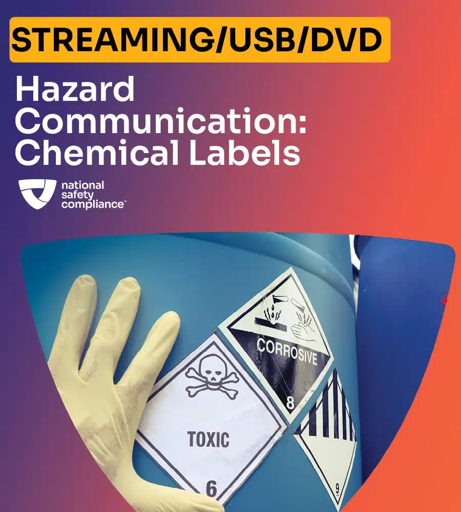 Hazard Communication: Chemical Labels Safety Training Course Video Kit