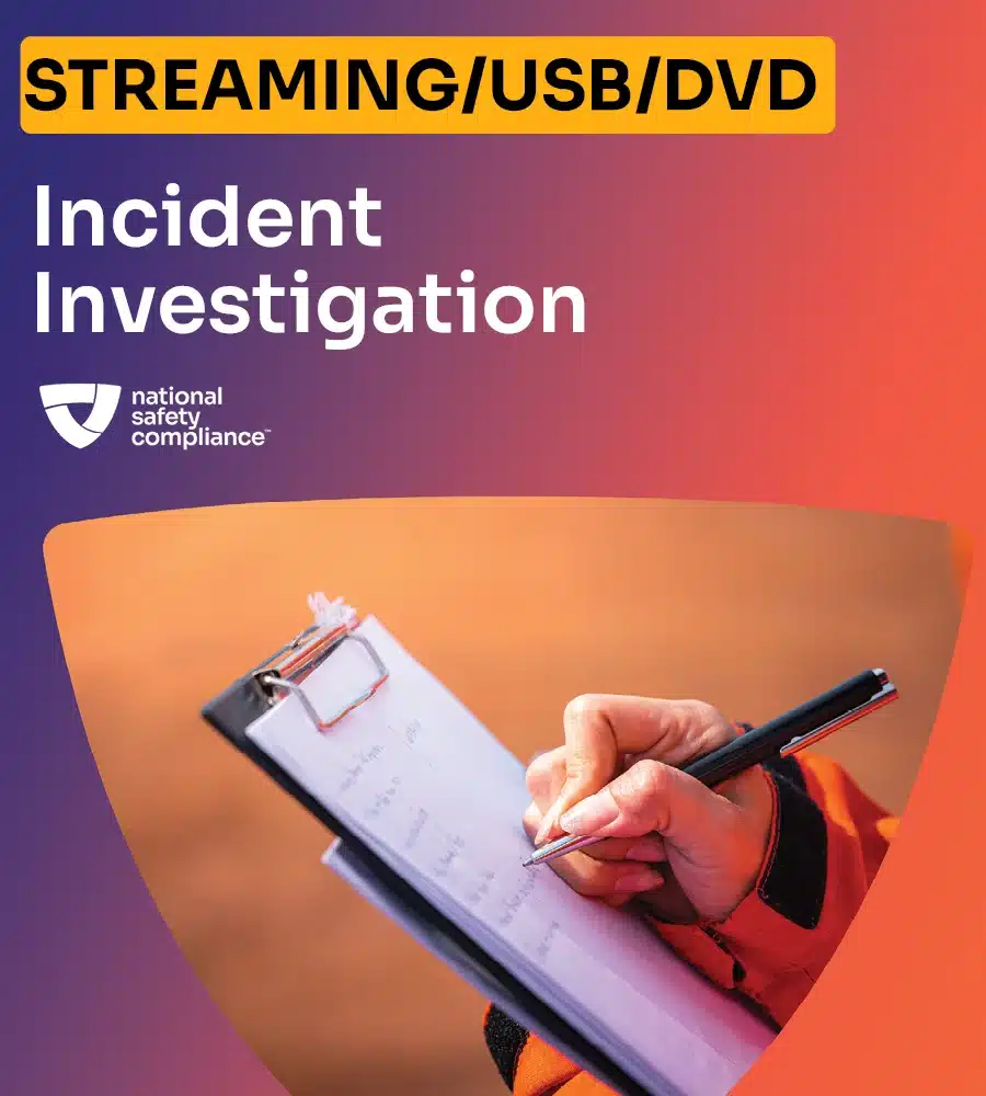 Incident Investigation Training Video Kit