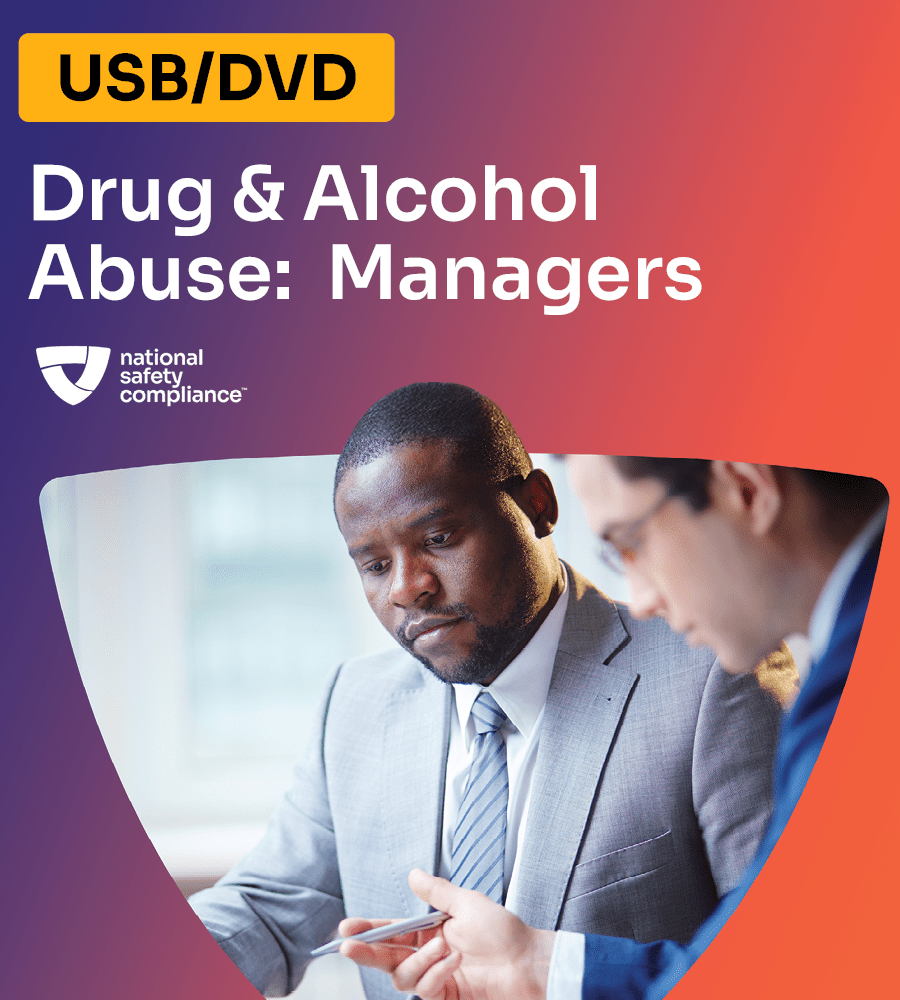 Drug & Alcohol Abuse for Managers Training Video Kit