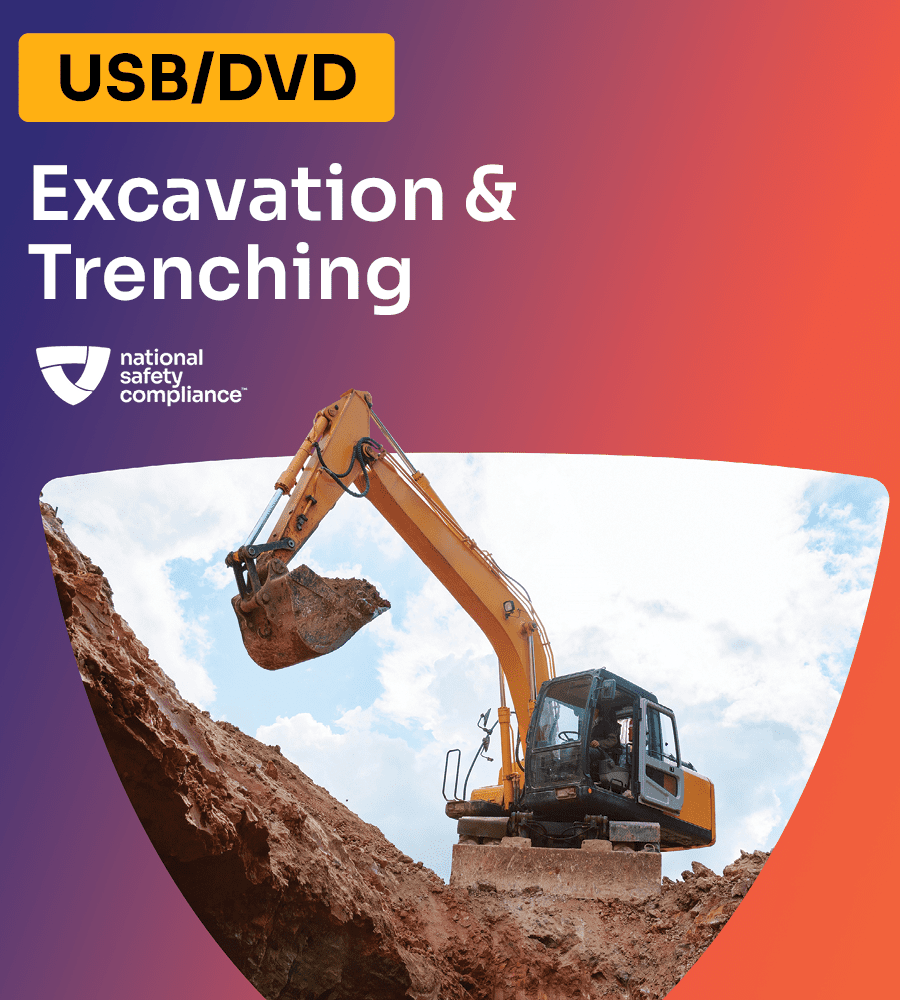 Excavation & Trenching Safety Training Video Kit