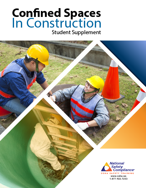 Confined Space in Construction - Student Supplement (pkg of 10)