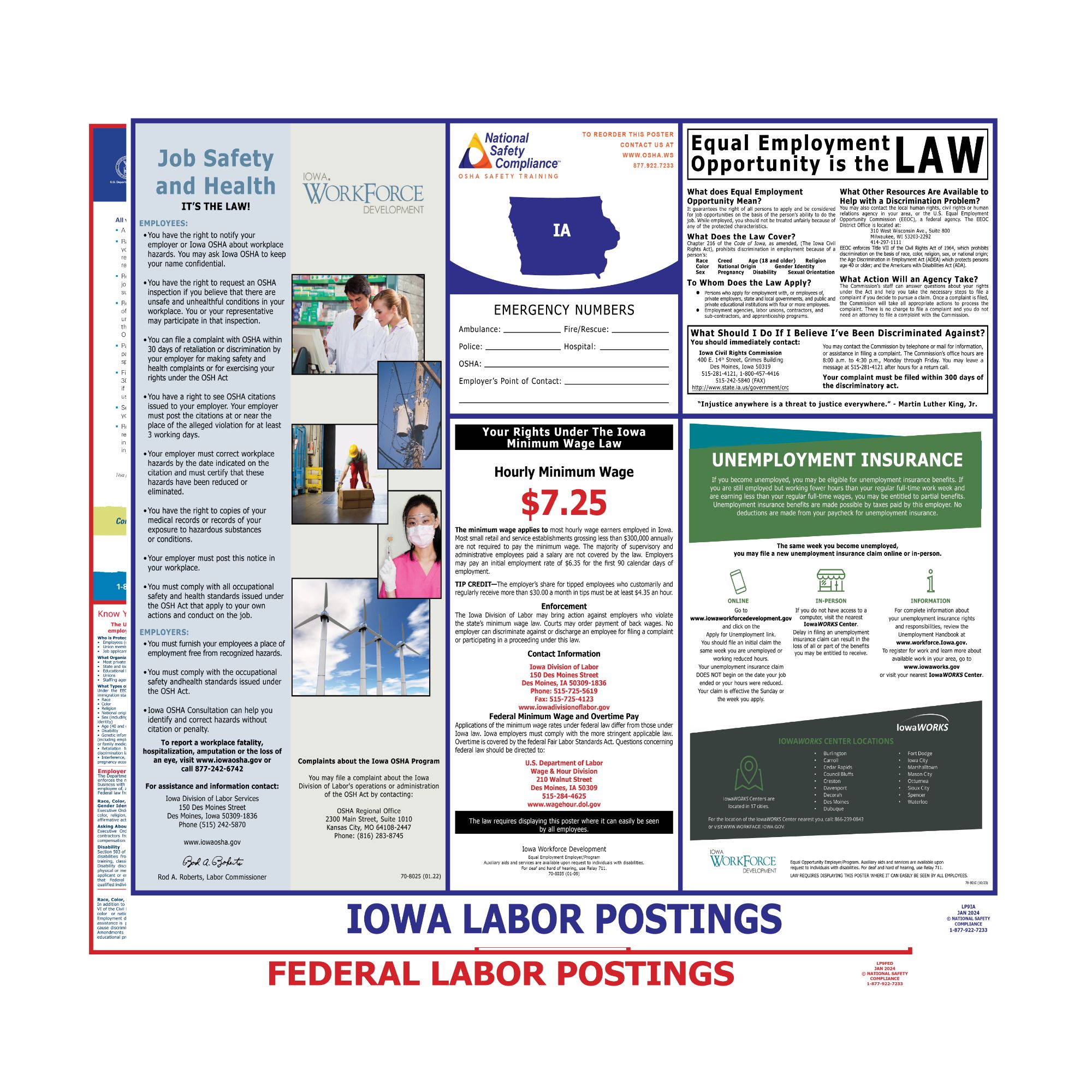 2025 Iowa State & Federal Posters