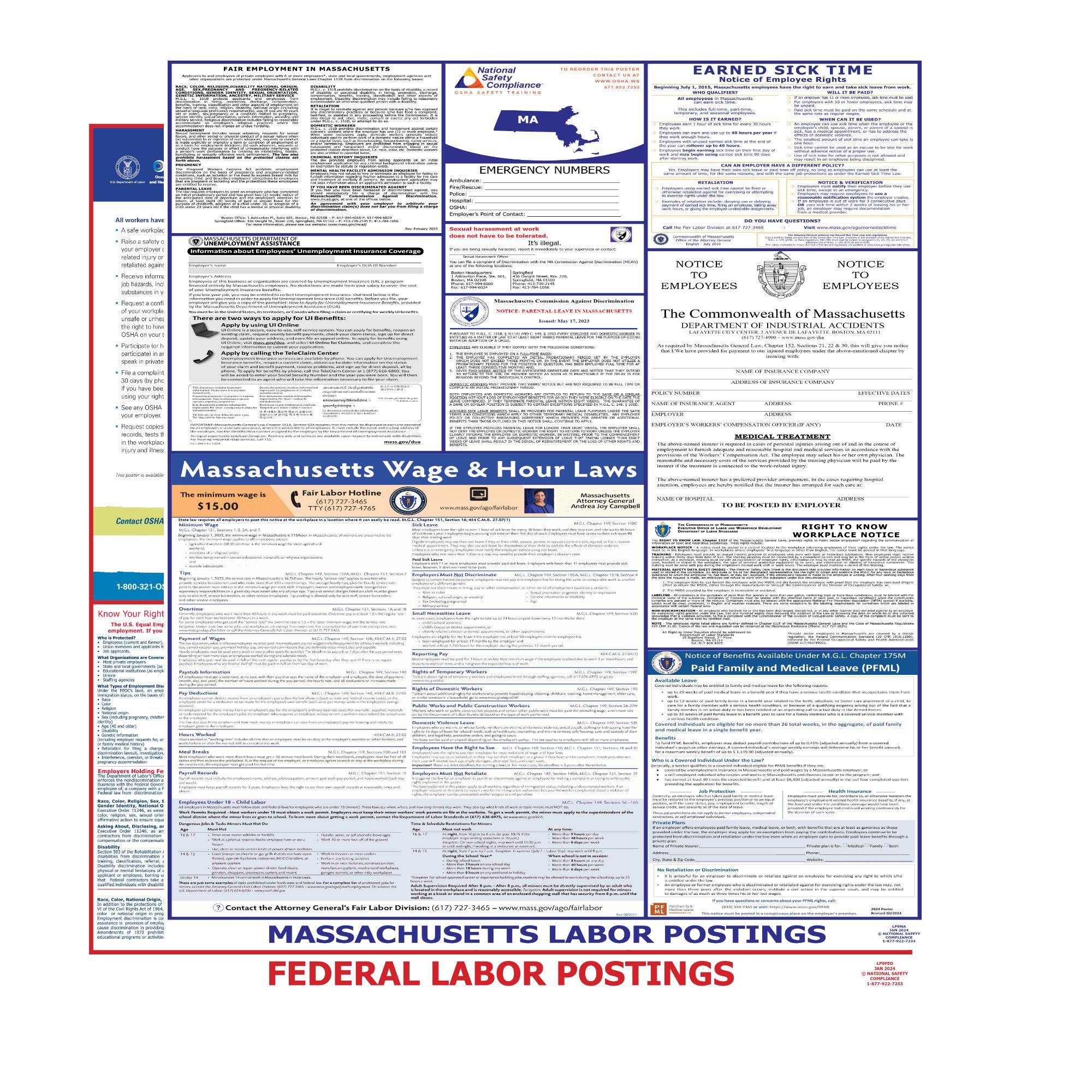 2025 Massachusetts State & Federal Posters