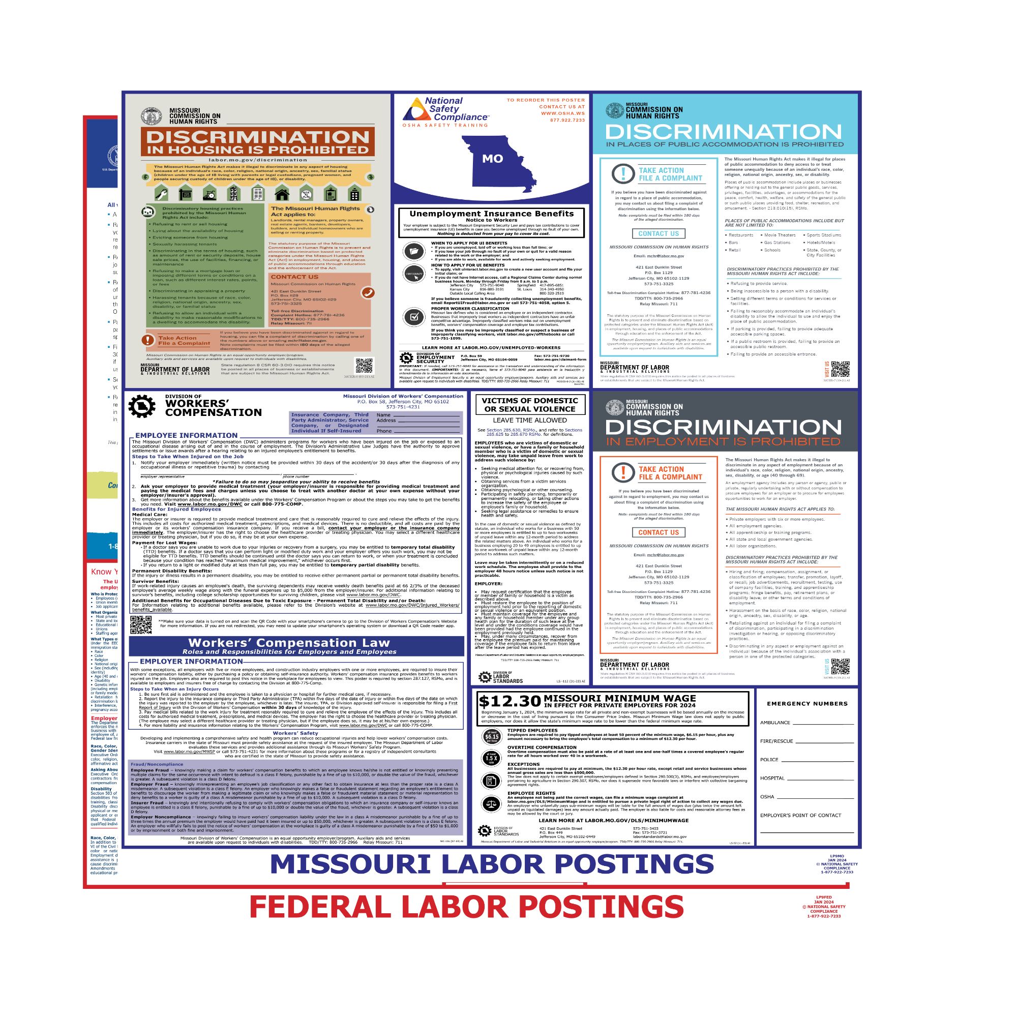 2025 Missouri State & Federal Posters