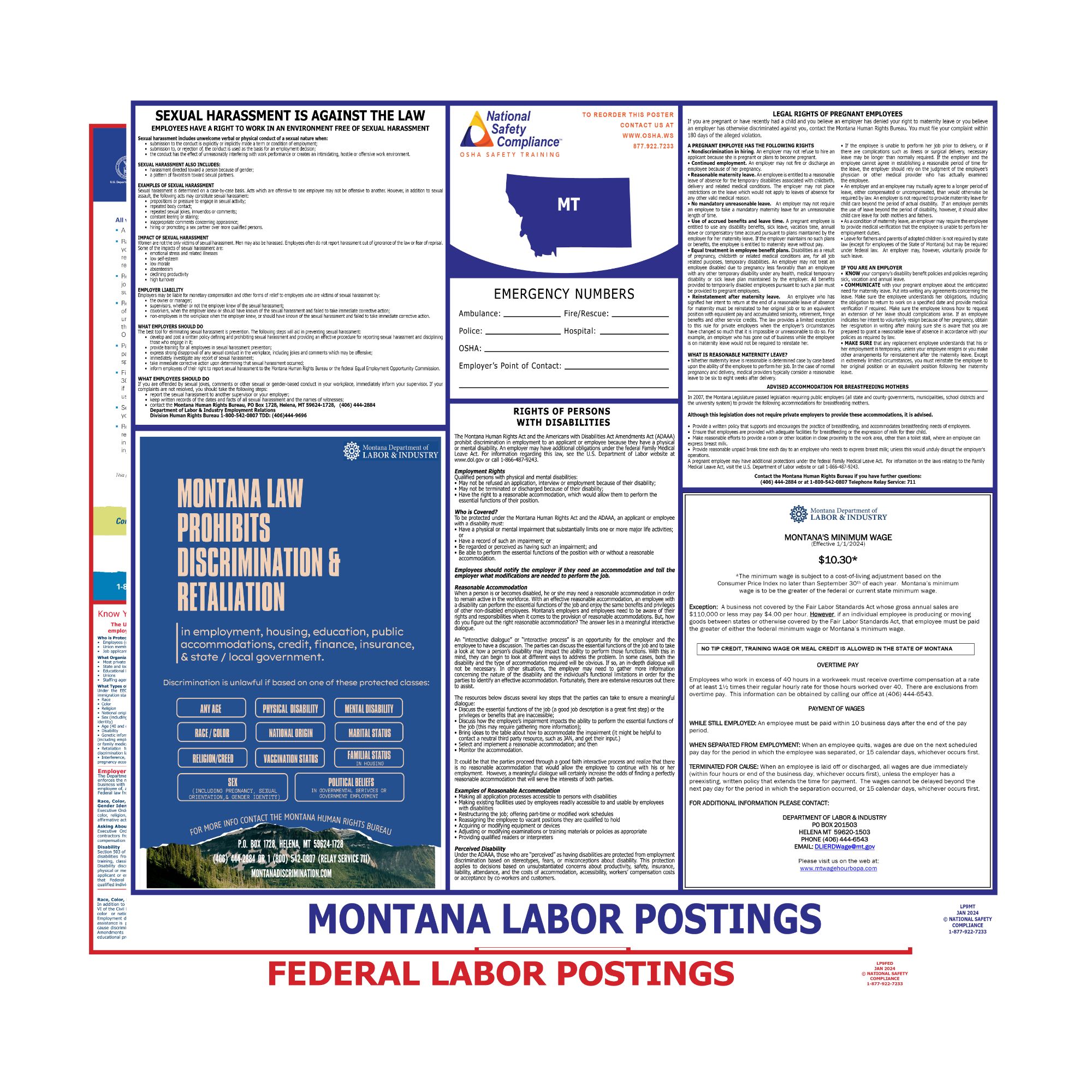 2025 Montana State & Federal Posters