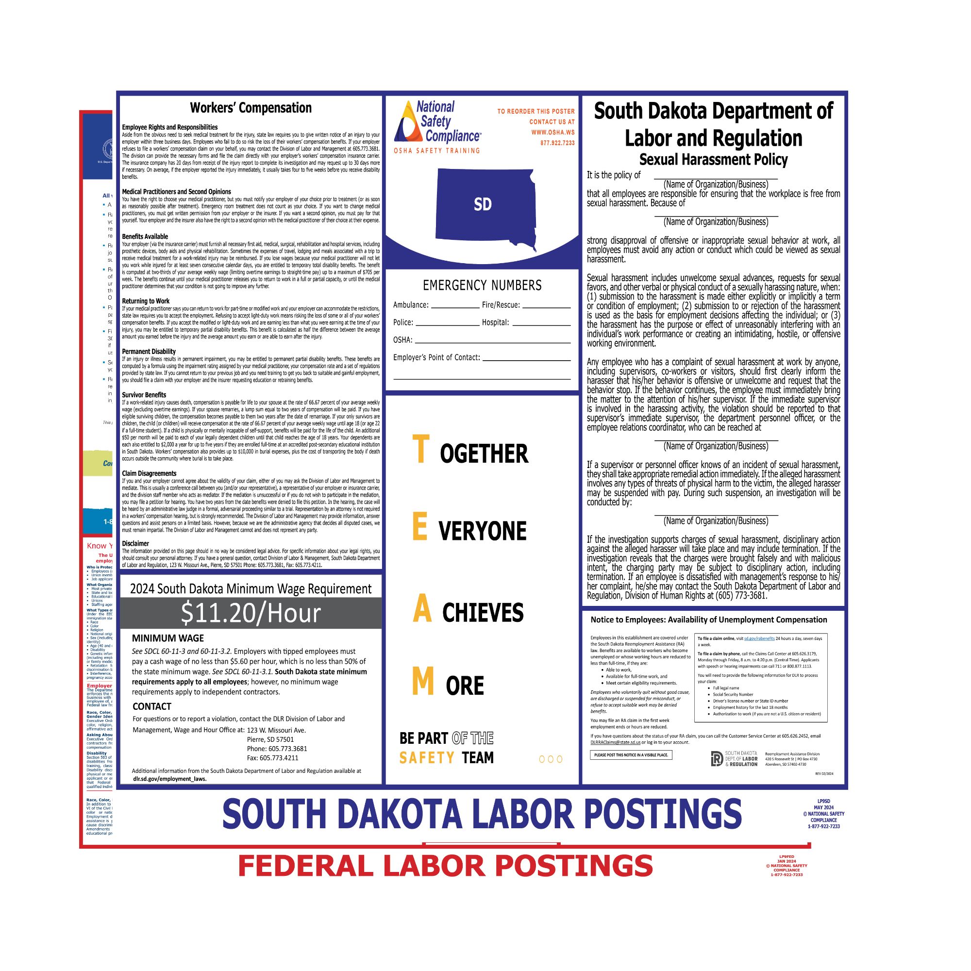 2025 South Dakota State & Federal Posters