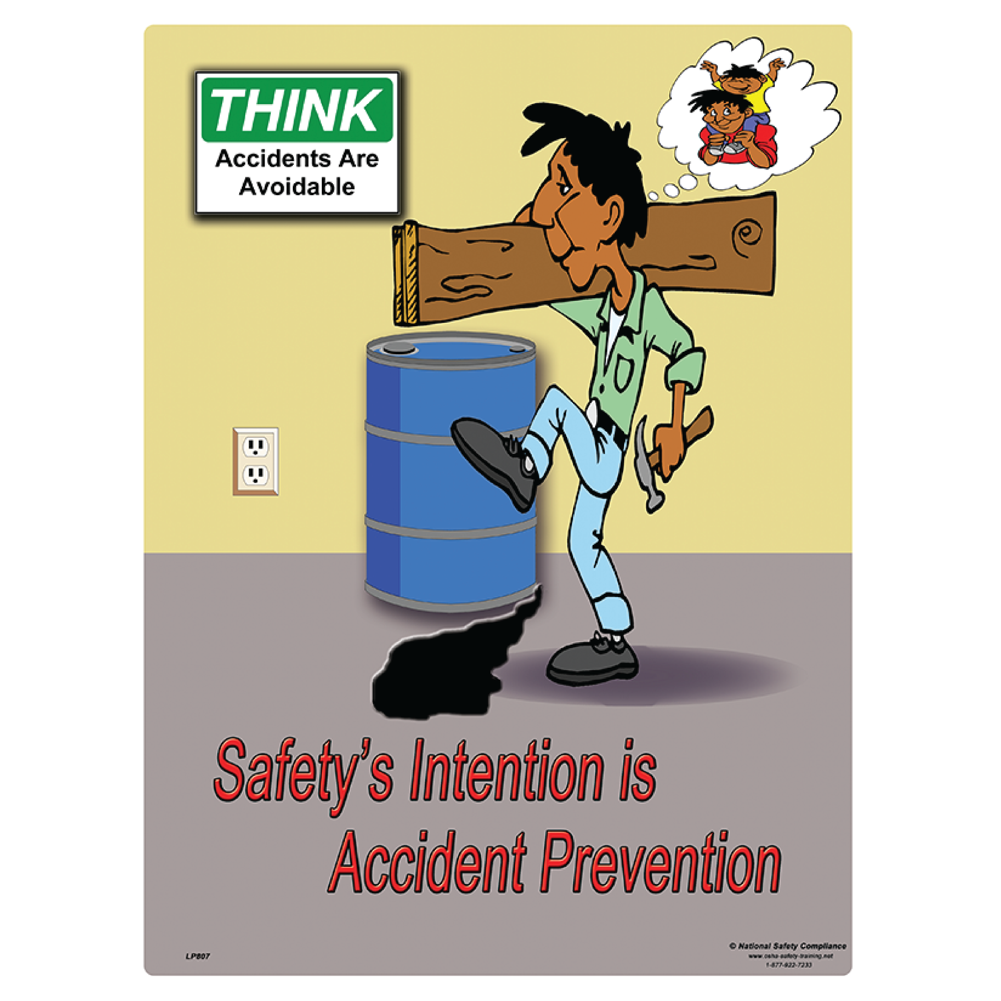 Accident Prevention Safety Poster