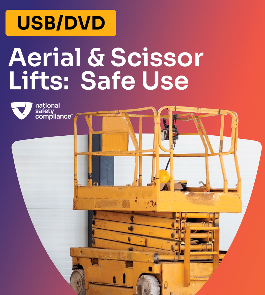 Aerial and Scissor Lifts: Safe Use Training Video Kit (USB/DVD)