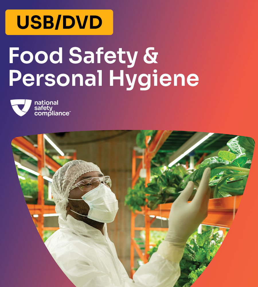 Food Safety & Personal Hygiene Training Video Kit (USB/DVD)