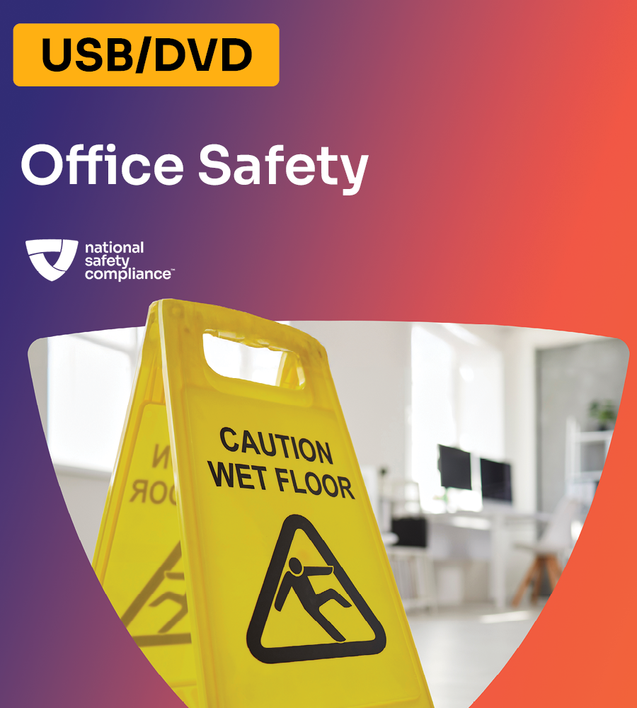 Office Safety Training Video Kit (USB/DVD)