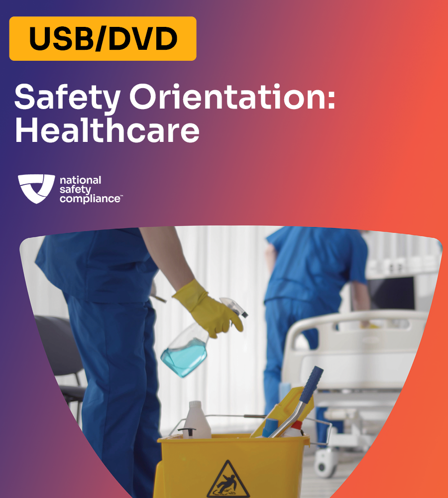 Safety Orientation - Healthcare Version Training Video Kit (USB/DVD)