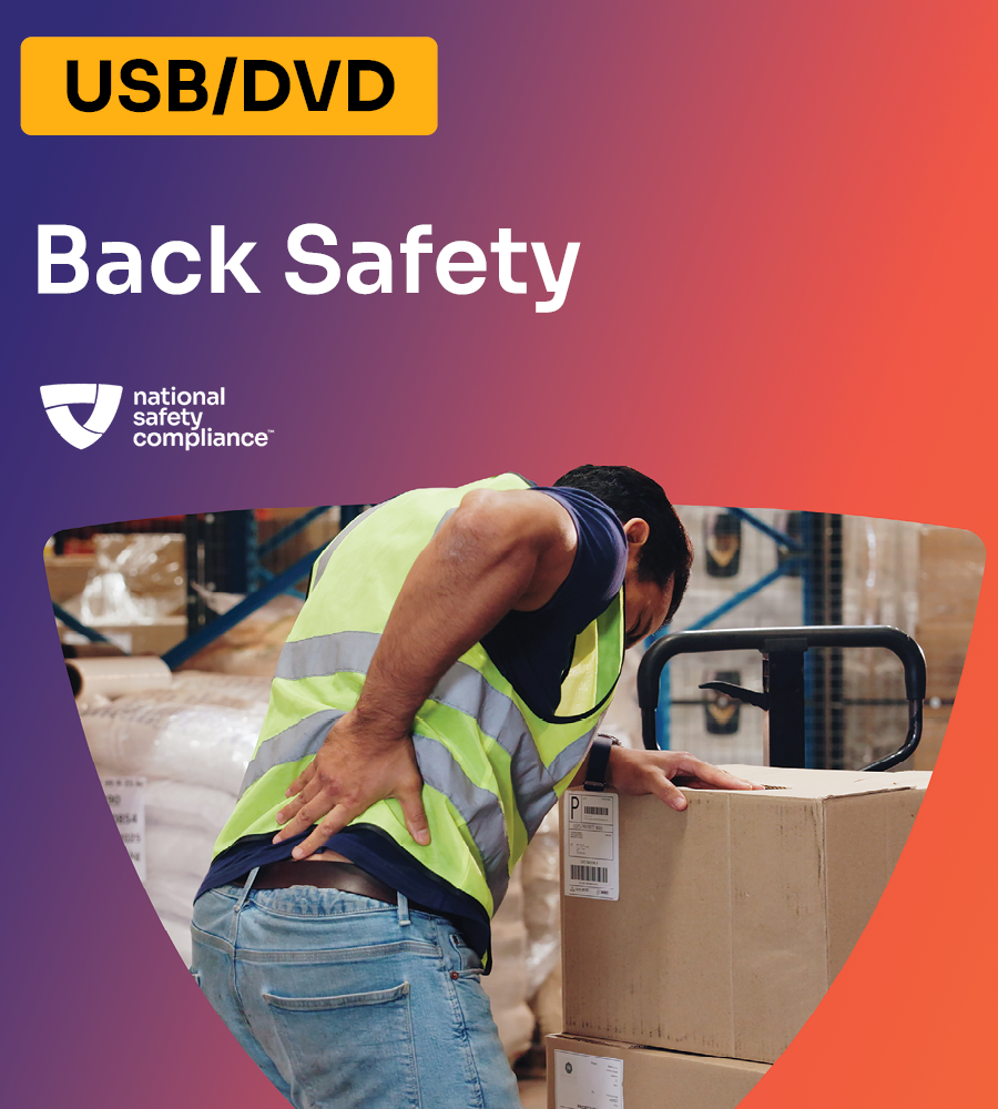 Back Safety Training Video Kit (USB/DVD)