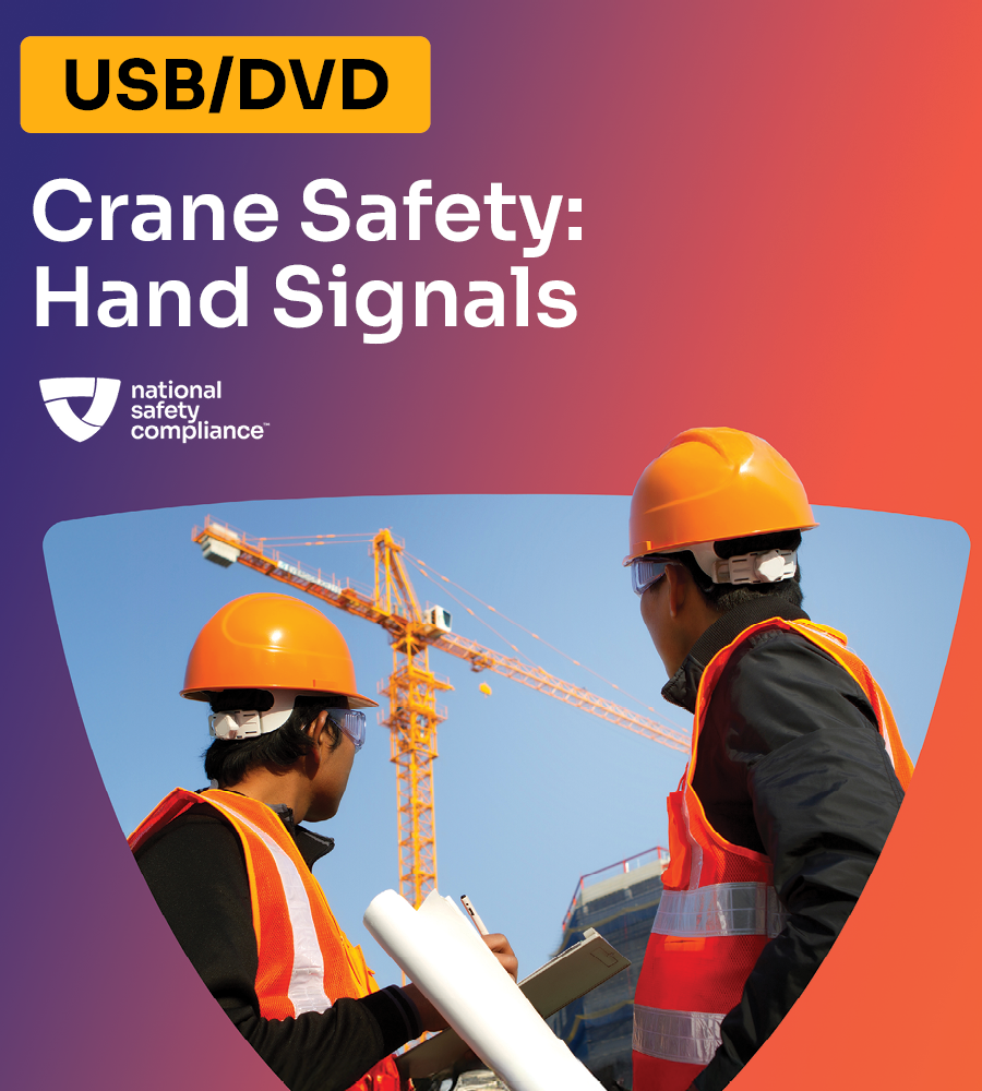 Crane Safety: Hand Signals Training Video Kit (USB/DVD)