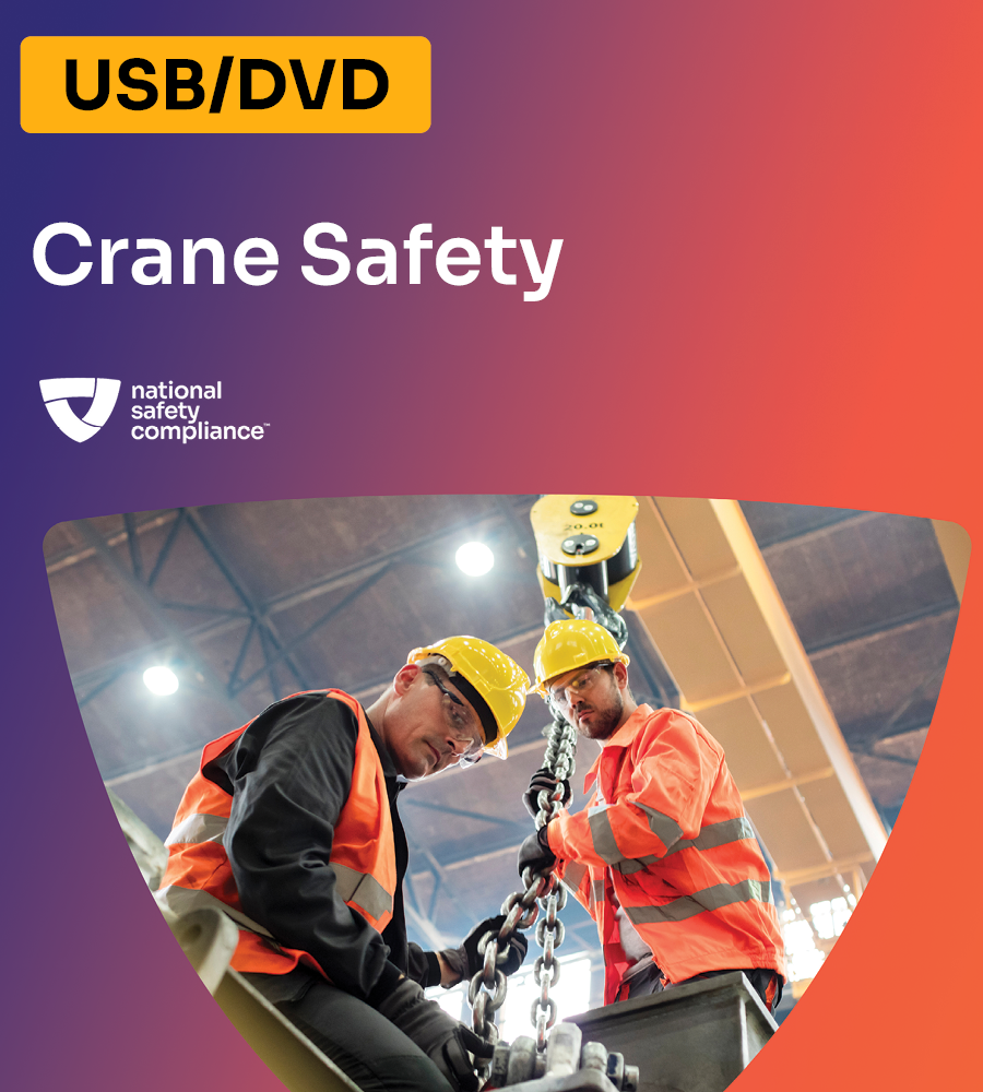 Crane Safety Training Video Kit (USB/DVD)