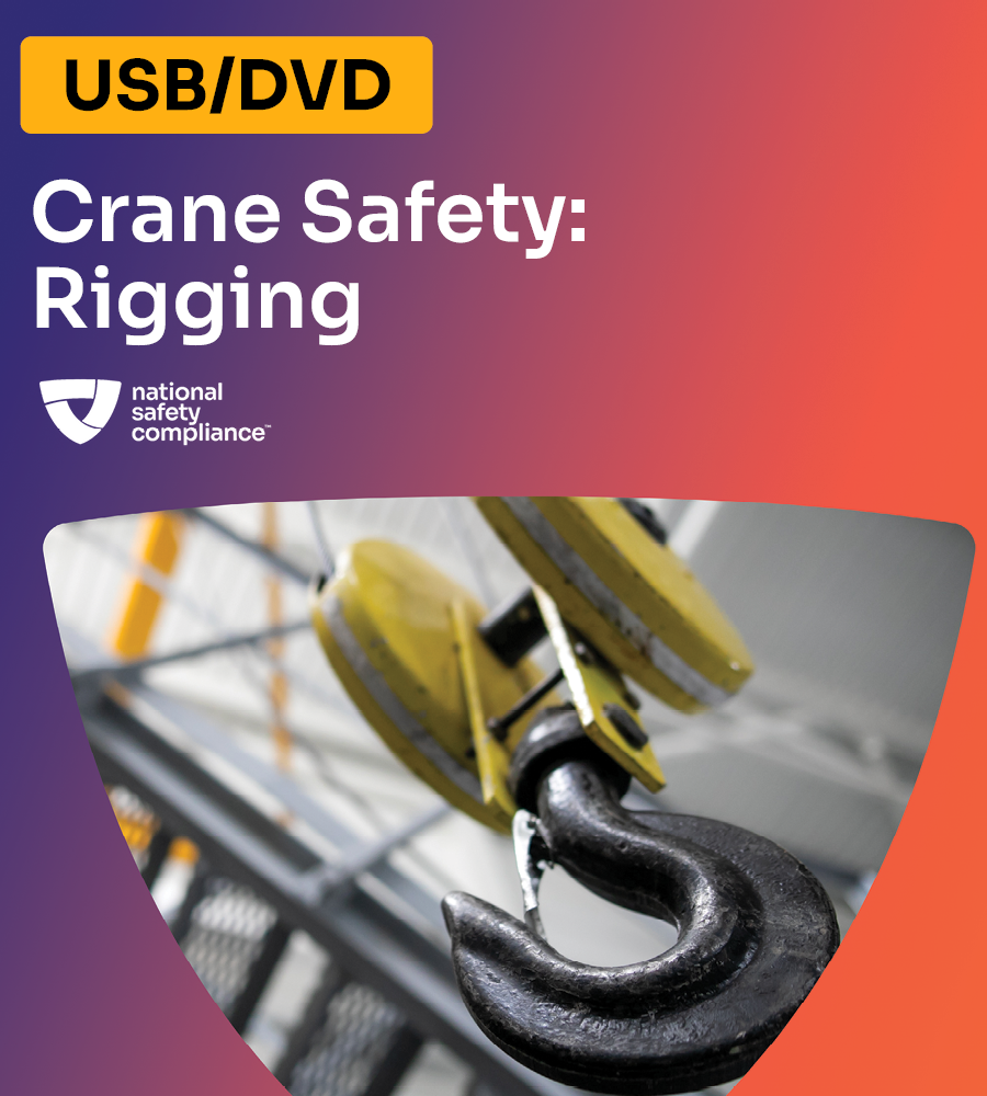 Crane Safety: Rigging Safety Training Video Kit (USB/DVD)