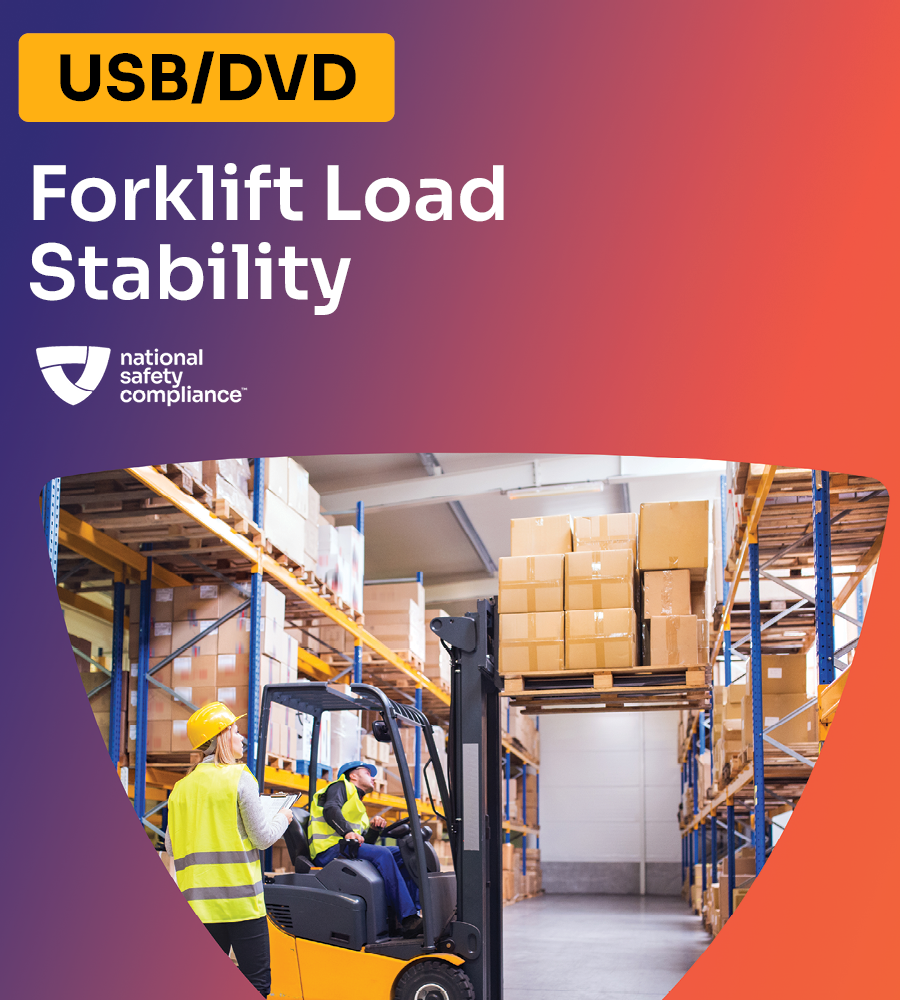 Forklift Load Stability Training Video Kit (USB/DVD)