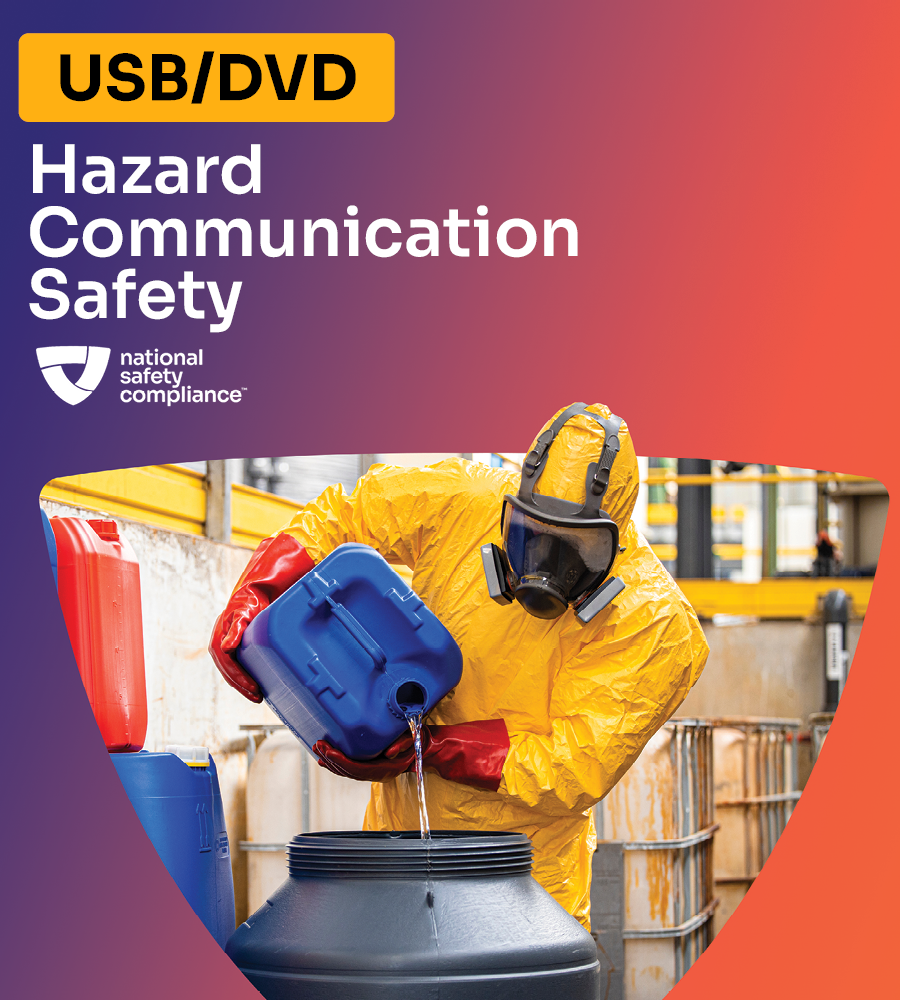 Hazard Communication Safety Training Video Kit (USB/DVD)