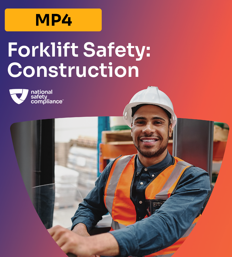 Forklift Safety: Construction (MP4 Download)