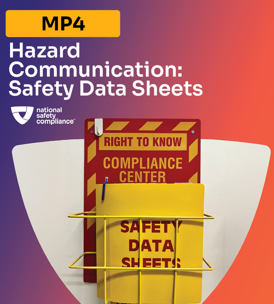 Hazard Communication Safety Data Sheets (MP4 Download)