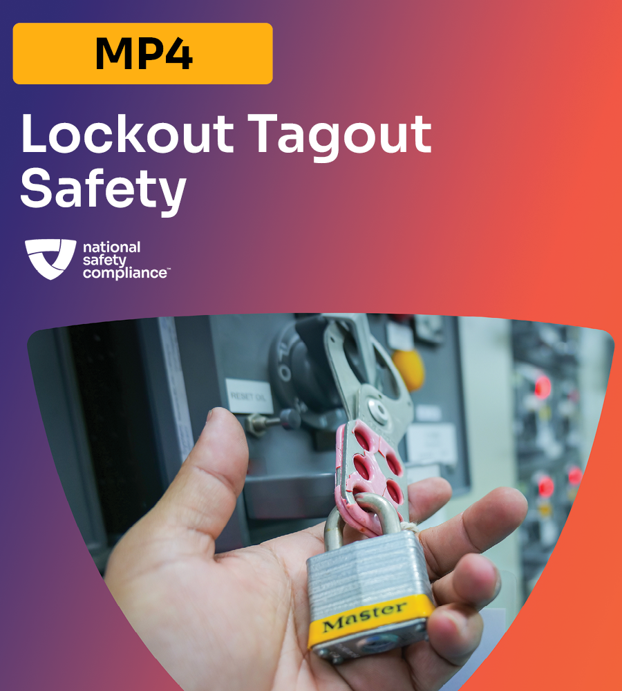 Lockout/Tagout-Control of Hazardous Energy Training (MP4 Download)