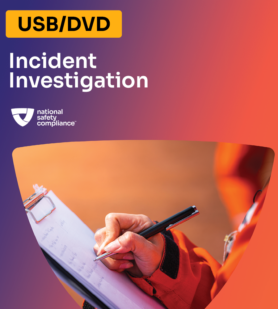 Incident Investigation Training Video Kit (USB/DVD)