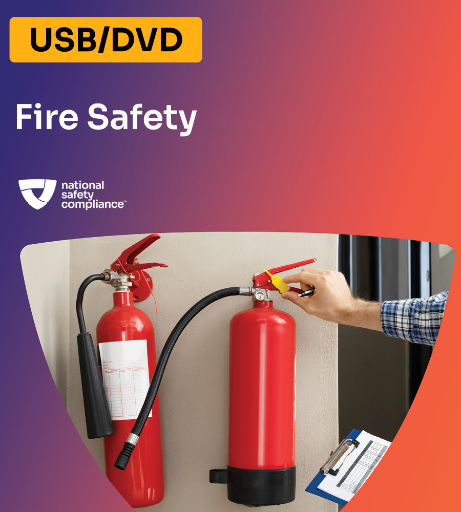 Fire Safety Training Video Kit (USB/DVD)