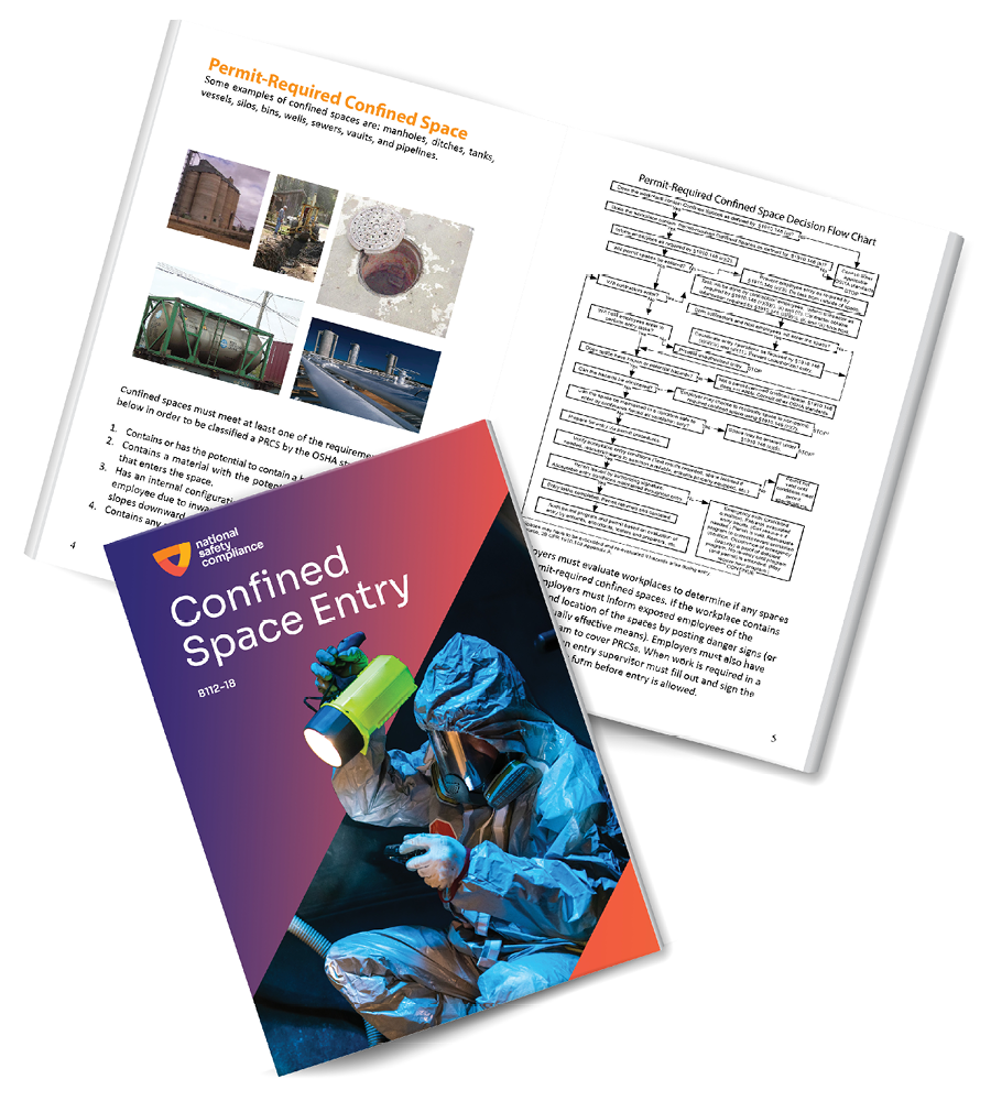 Confined Space Entry Training Employee Training Booklets (pkg of 10)