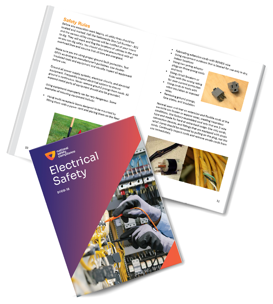 Electrical Safety Training Employee Training Booklets (pkg of 10)