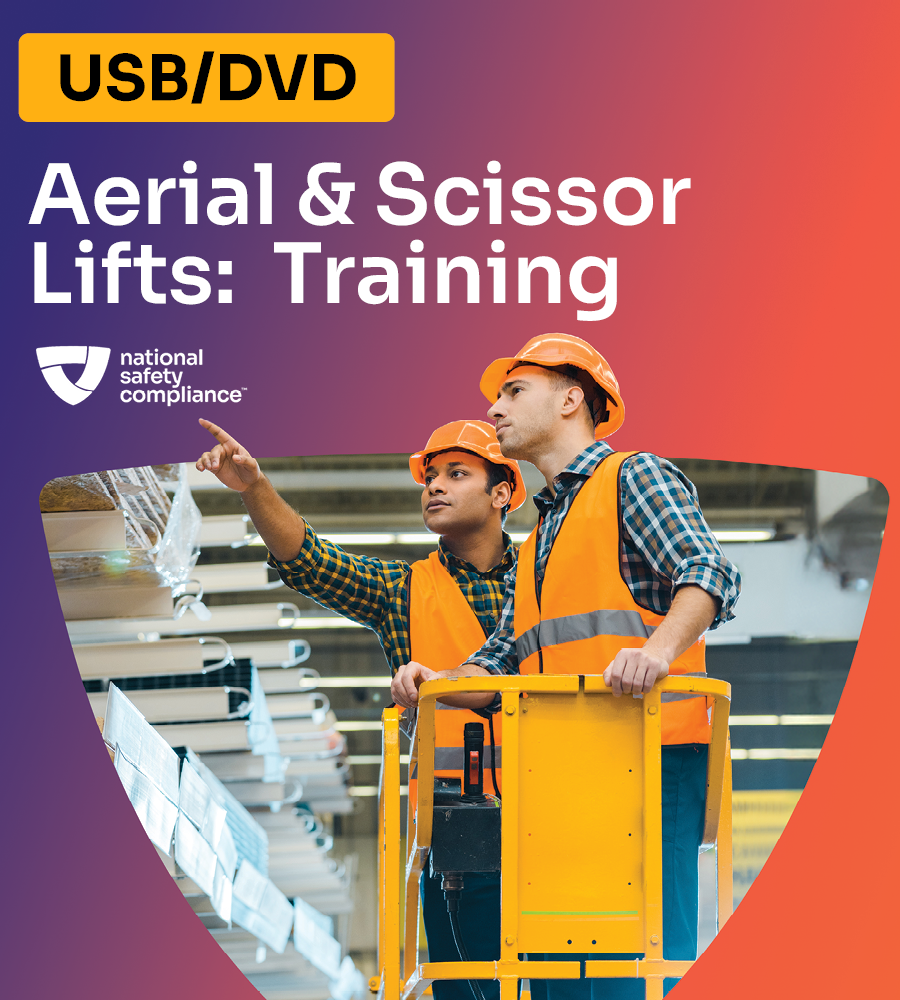 Aerial and Scissor Lifts (MEWP Training Requirements) Training Video Kit (USB/DVD)