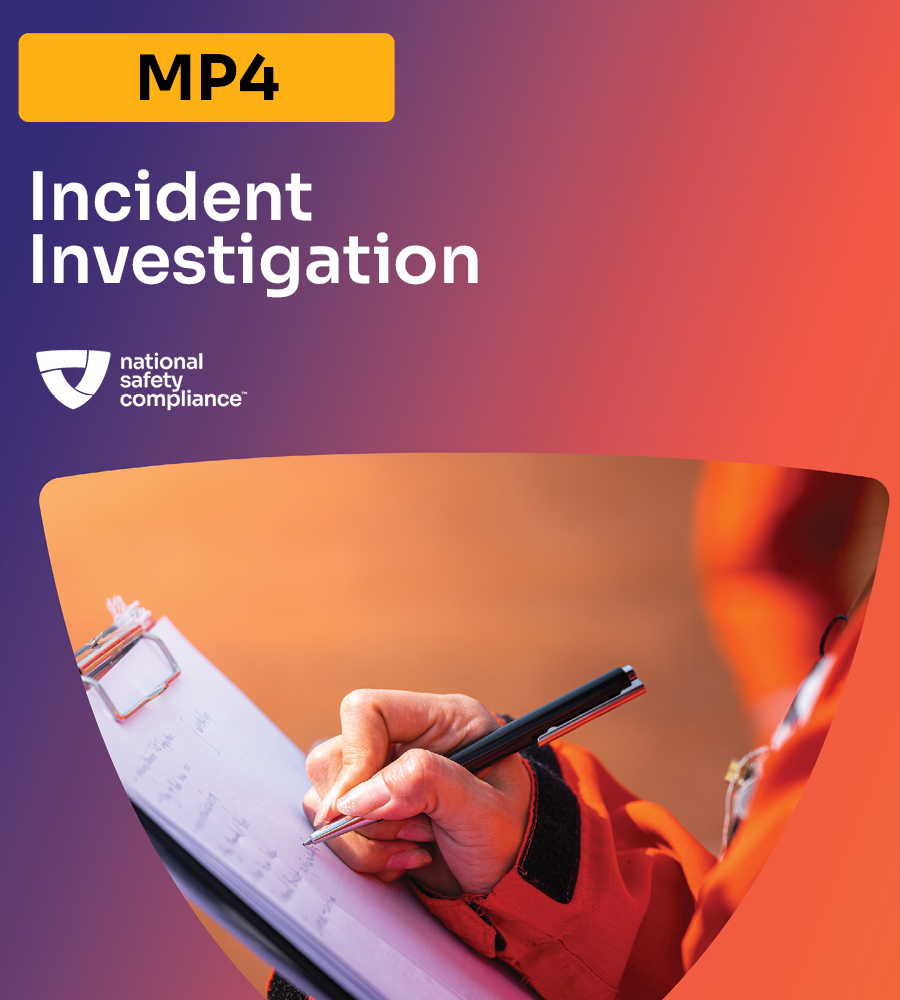 Incident Investigation Training (MP4 Download)