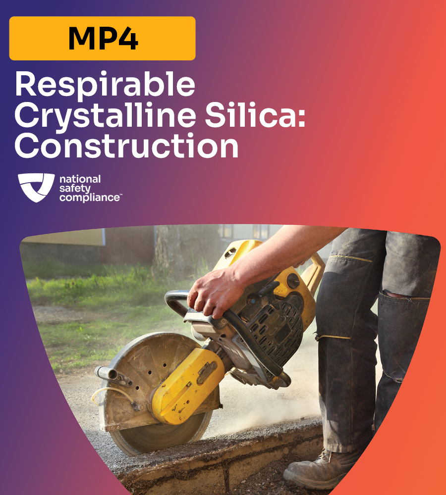 Respirable Crystalline Silica Safety for Construction (MP4 Download)