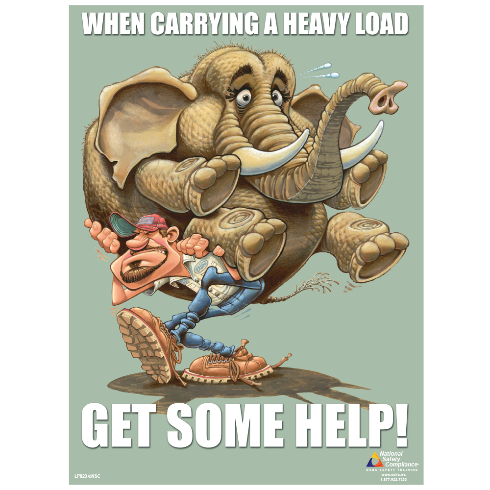 Get Some Help Safety Poster