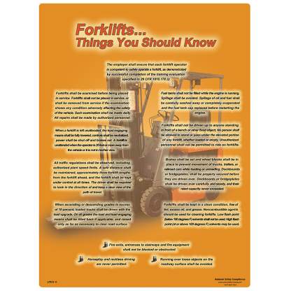 Forklift... Things You Should Know Poster