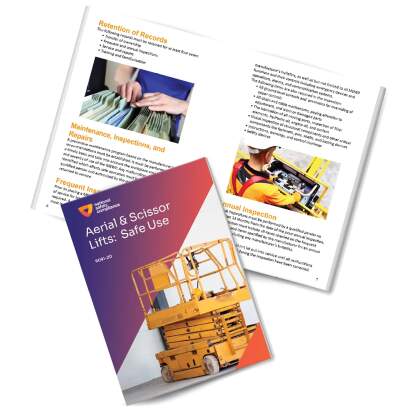 Aerial & Scissor Lift: Safe Use Training Booklets (pkg of 10)