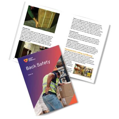 Back Safety Training Booklets (pkg of 10)