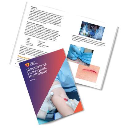 Bloodborne Pathogens for Healthcare Training Booklets (pkg of 10)