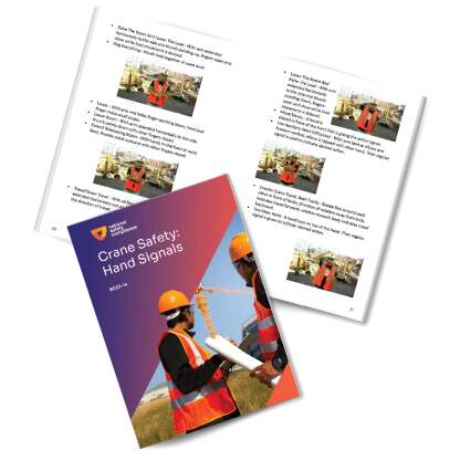 Crane Safety - Hand Signals Training Booklets (pkg of 10)