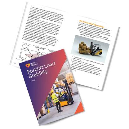 Forklift Load Stability Training Booklets (pkg of 10)