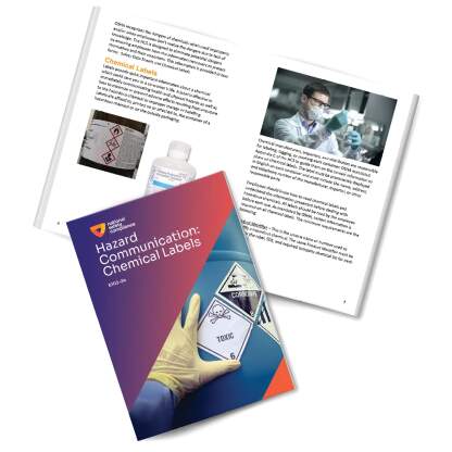Hazcom - Chemical Labels Employee Training Booklets (pkg of 10)