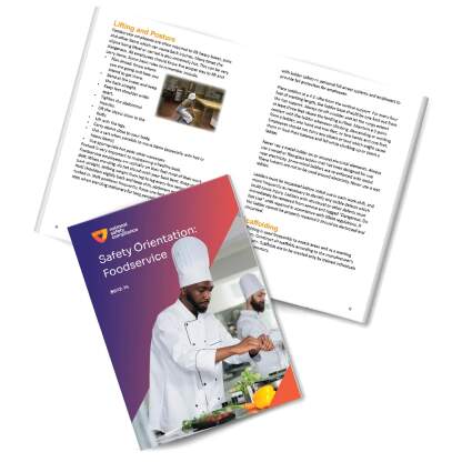 Safety Orientation for Foodservice Training Booklets (pkg of 10)