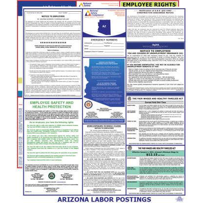 2024 Arizona State Federal Labor Law Posters   FED AZ 416x416 