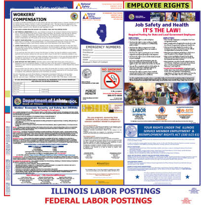 2024 Illinois State Federal Labor Law Posters   FED IL 416x416 